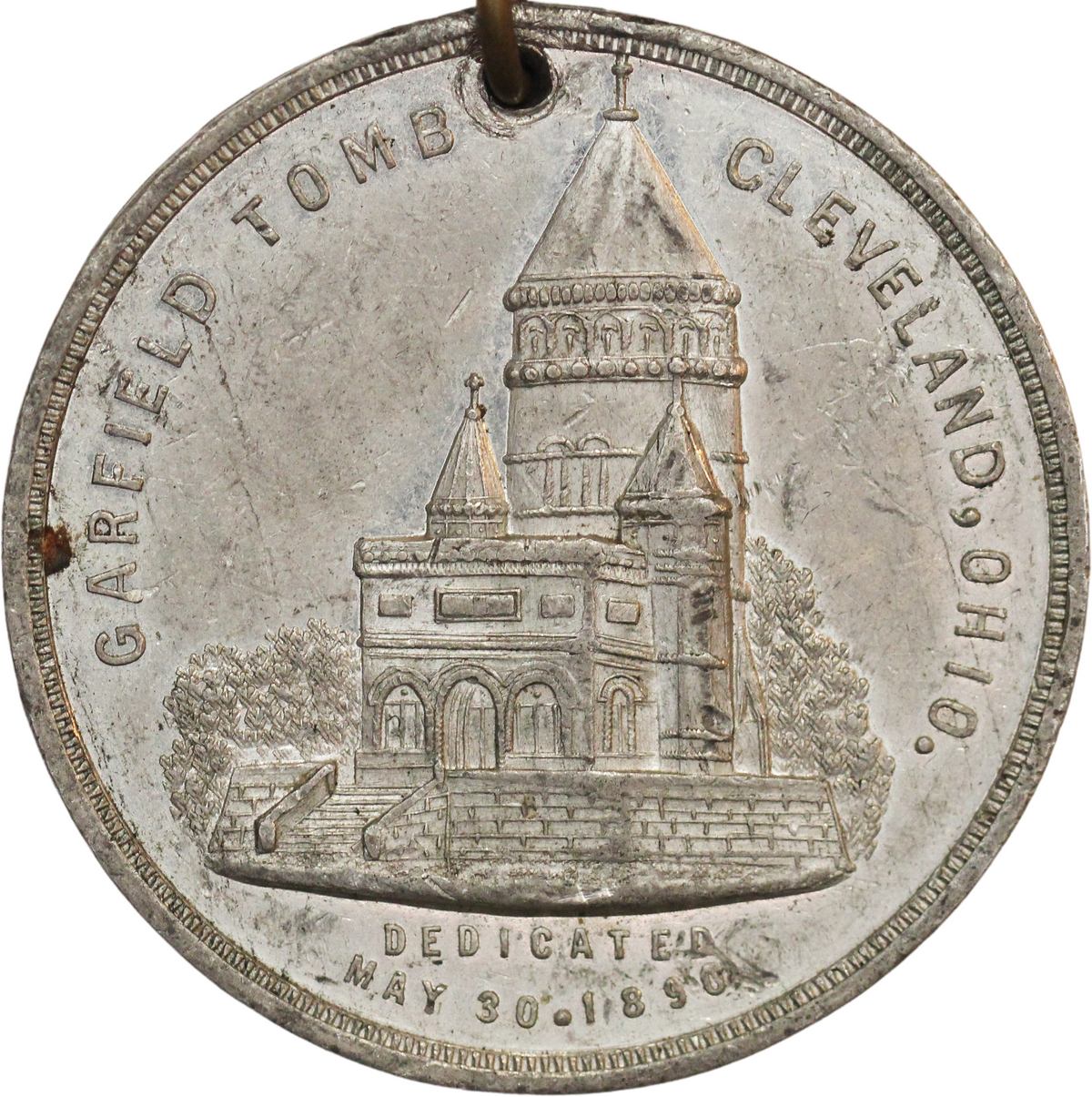 1890 United States WM Garfield Funeral Medal
