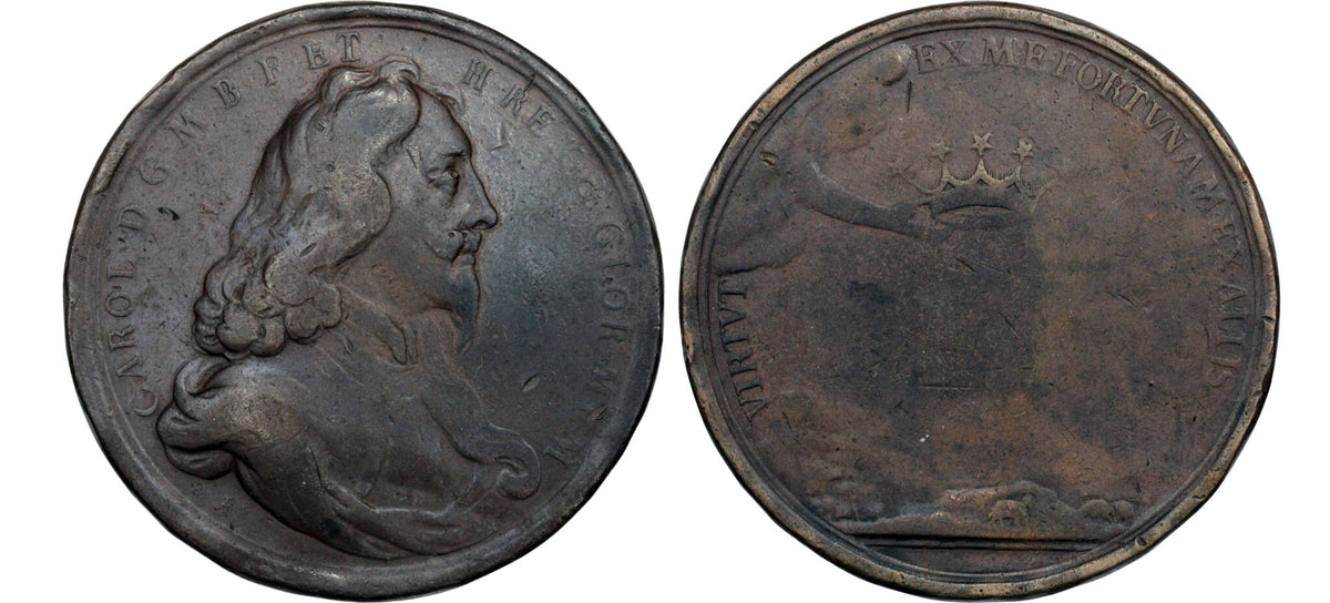 1649 Great Britain Charles I AE Death Medal
