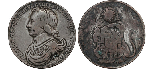 1653 Great Britain Oliver Cromwell AR Medal
