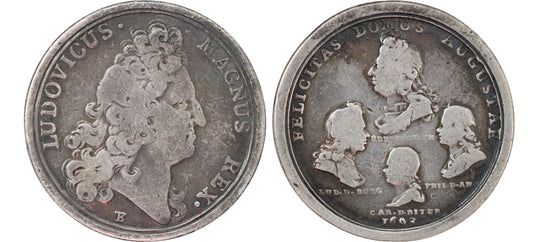 1693 New France AR Indian Peace Medal