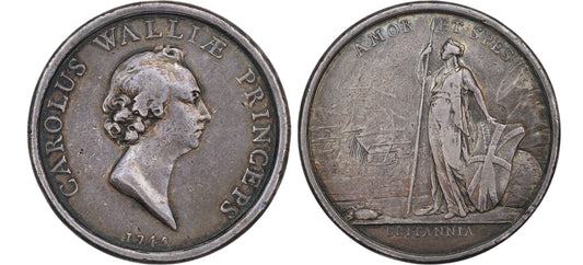 1745 Great Britain Charles the Young Pretender AR Medal