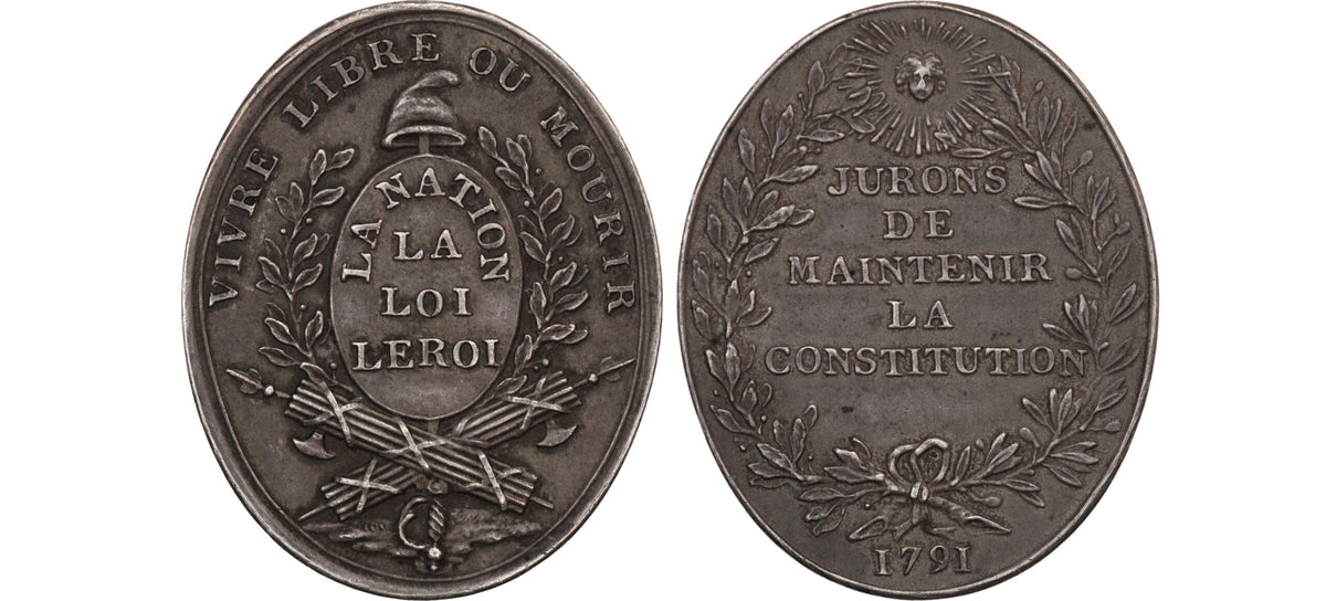 1791 France Revolution AR Medal