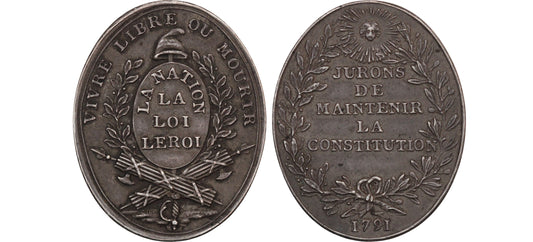 1791 France Revolution AR Medal