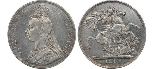 1891 Great Britain AR Crown