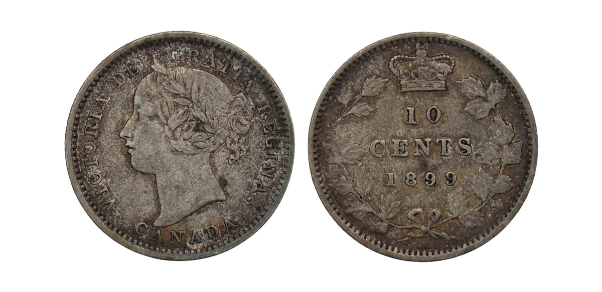 1899 Canada AR 10 Cents