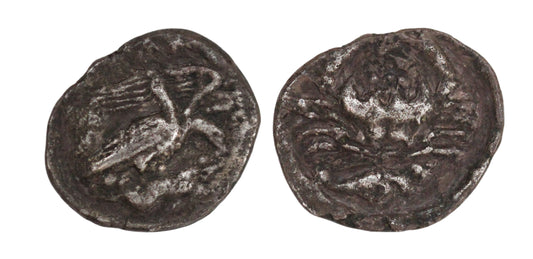 410-06BC Ancient Greece Sicily Akragas AR Litra
