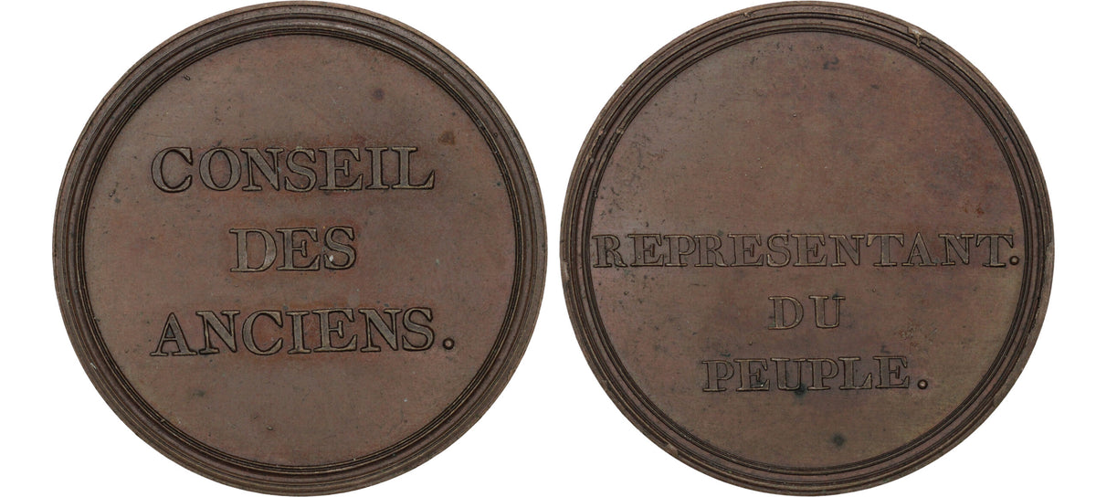 1795-96 France AE Medal Council of Elders