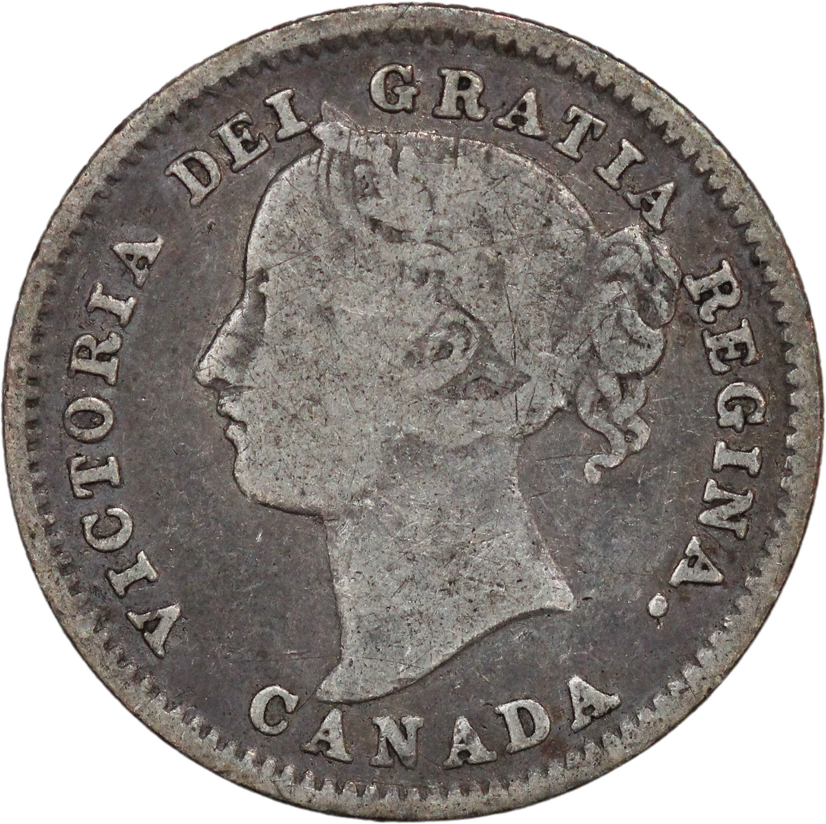 1885 Canada AR 10 Cents