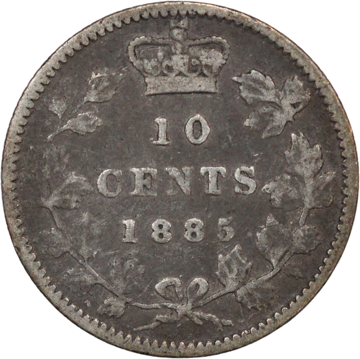 1885 Canada AR 10 Cents