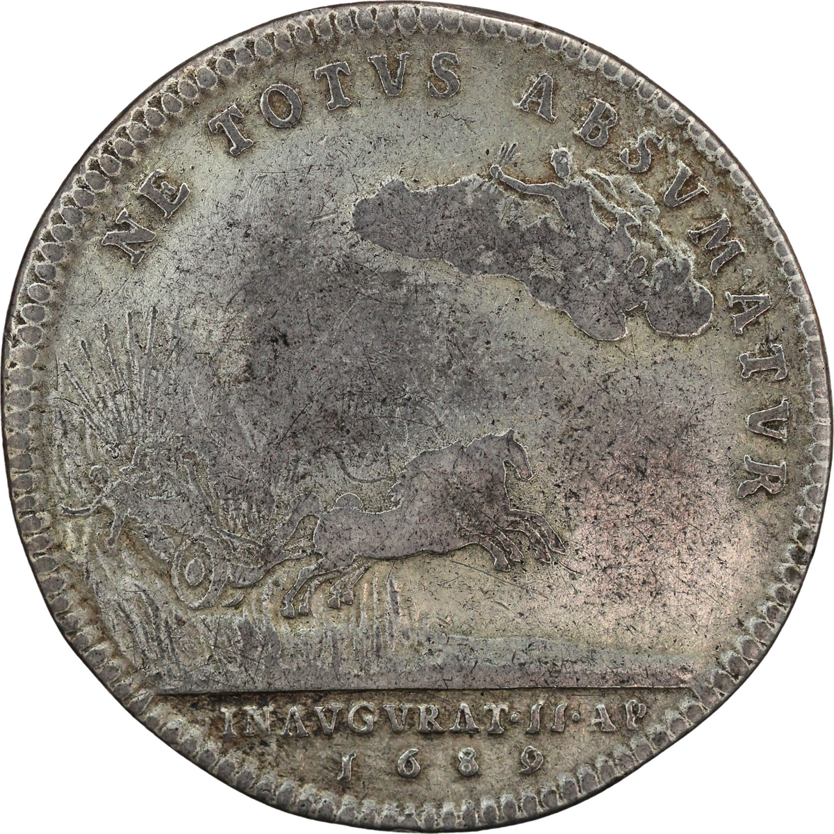 1689 Great Britain William & Mary AR Coronation Medal