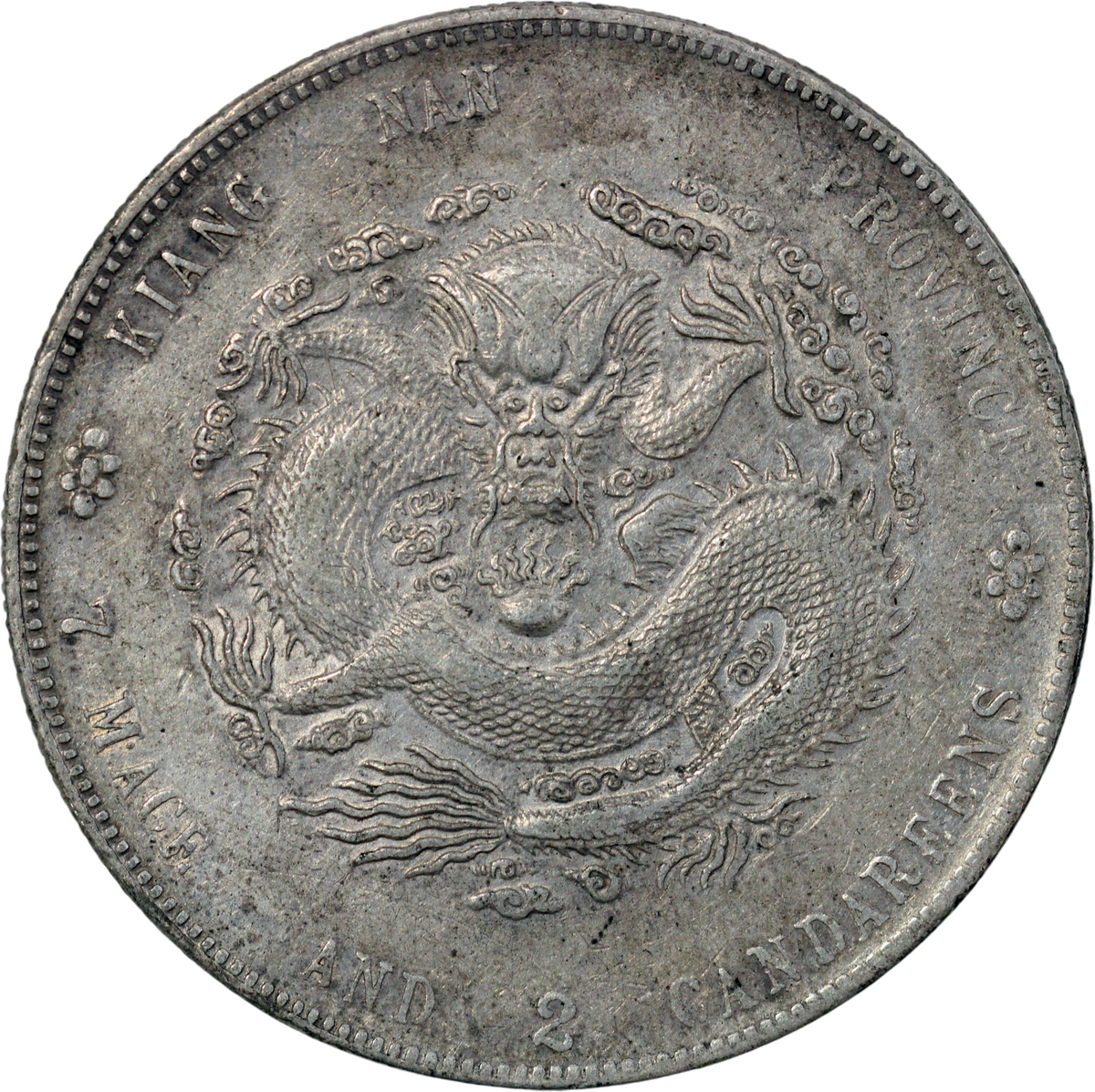 1904 China Kiangnan AR Dragon Dollar