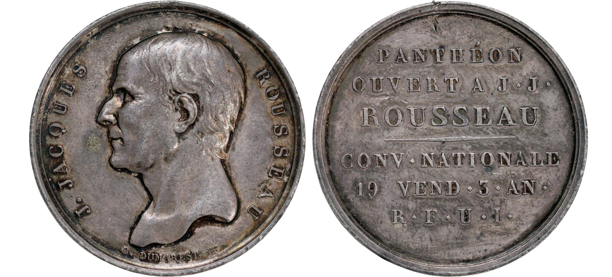 1794 France Jacques Rousseau AR Medal