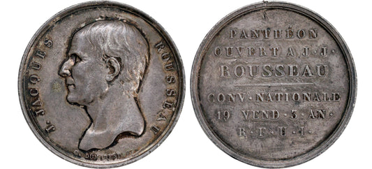 1794 France Jacques Rousseau AR Medal